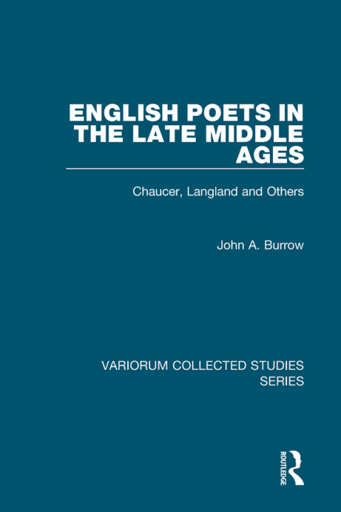 Cover image for book English Poets in the Late Middle Ages