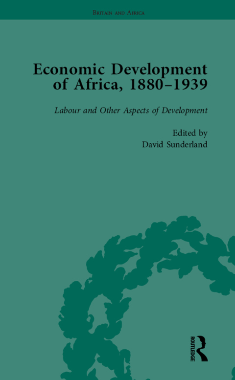 Cover image for book Economic Development of Africa, 1880-1939 vol 5