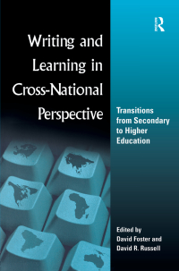 Cover image: Writing and Learning in Cross-national Perspective 1st edition 9780805844856