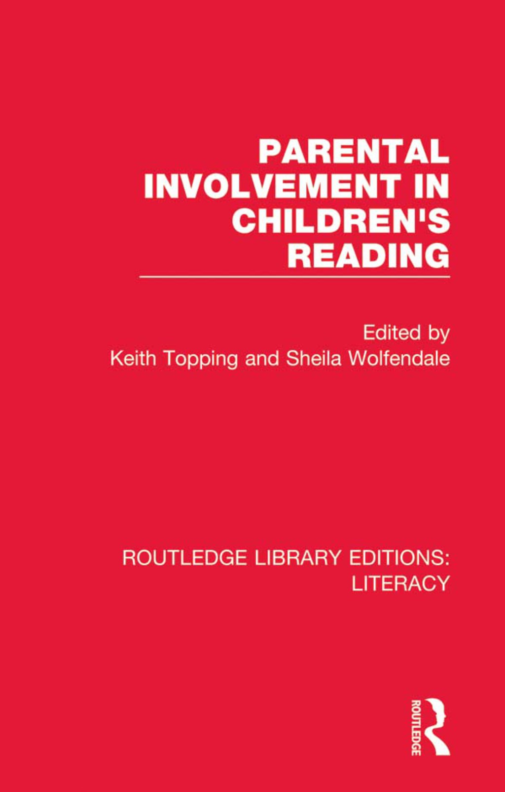 Parental Involvement in Children's Reading (eBook Rental) Parental Involvement in Children's Reading (eBook Rental)