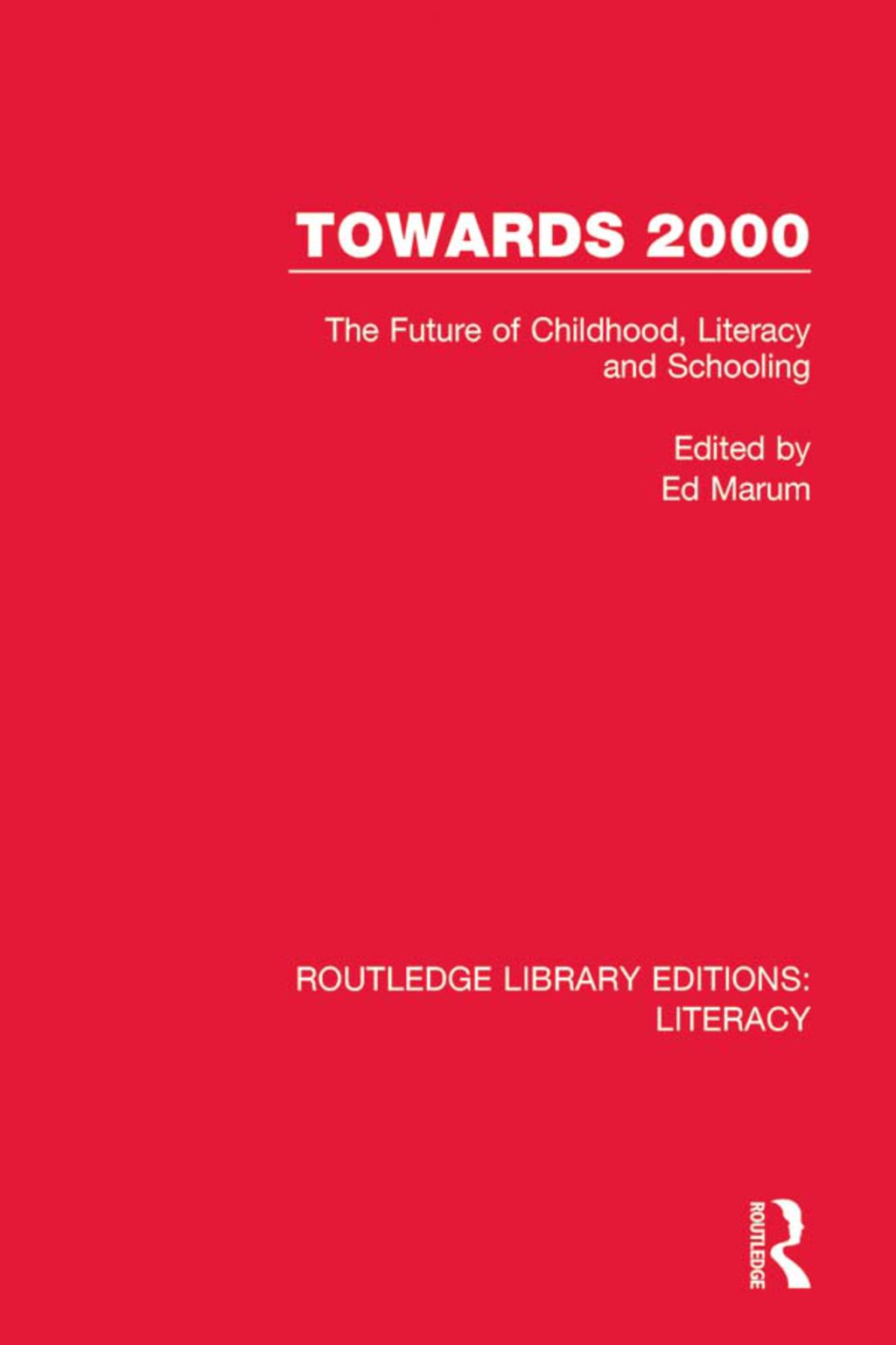 Towards 2000 (eBook Rental) Towards 2000 (eBook Rental)