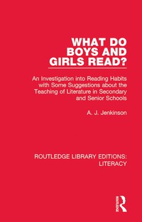 Cover image: What do Boys and Girls Read? 1st edition 9780815373902