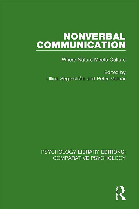 Cover image for book Nonverbal Communication