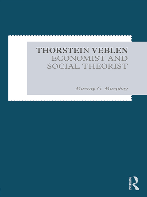 Cover image for book Thorstein Veblen