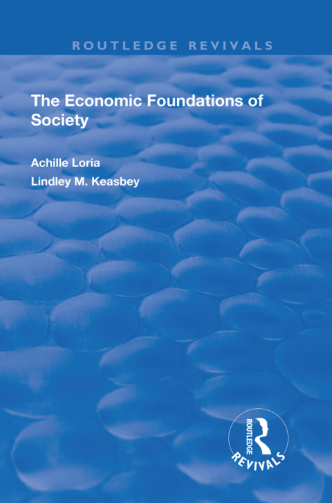 Cover image for book Economic Foundations of Society
