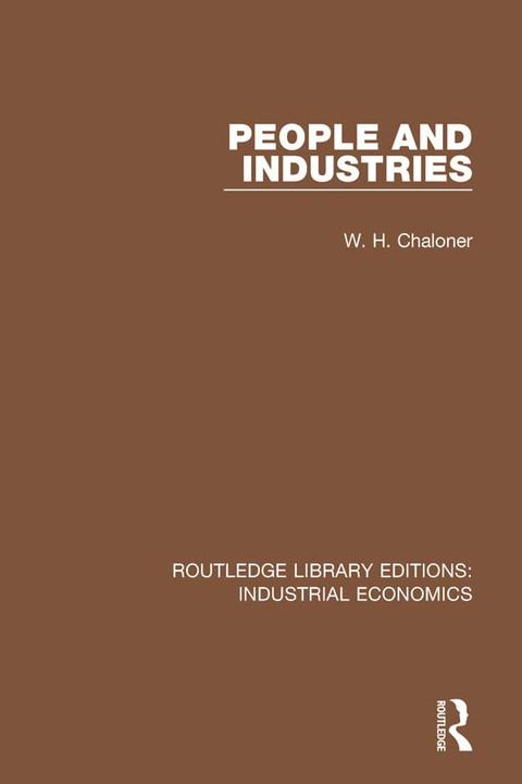 Cover image for book People and Industries
