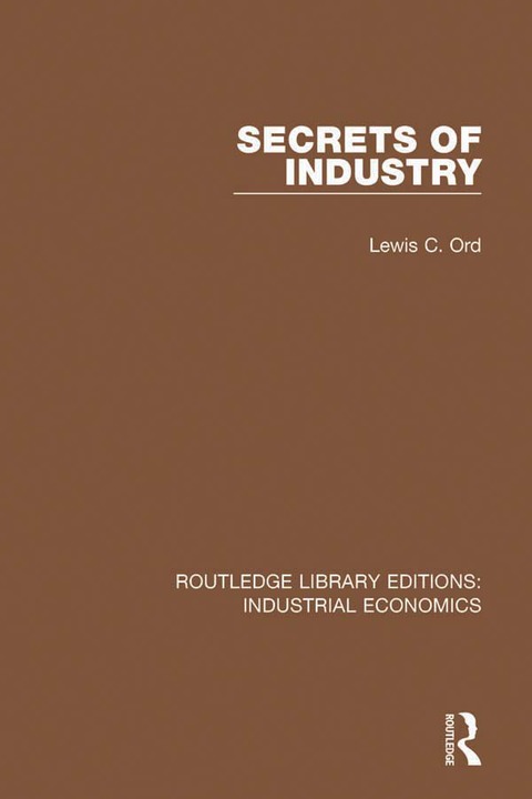 Cover image for book Secrets of Industry