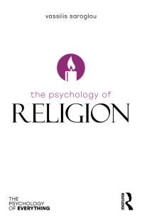 Titelbild: The Psychology of Religion 1st edition 9780815368120