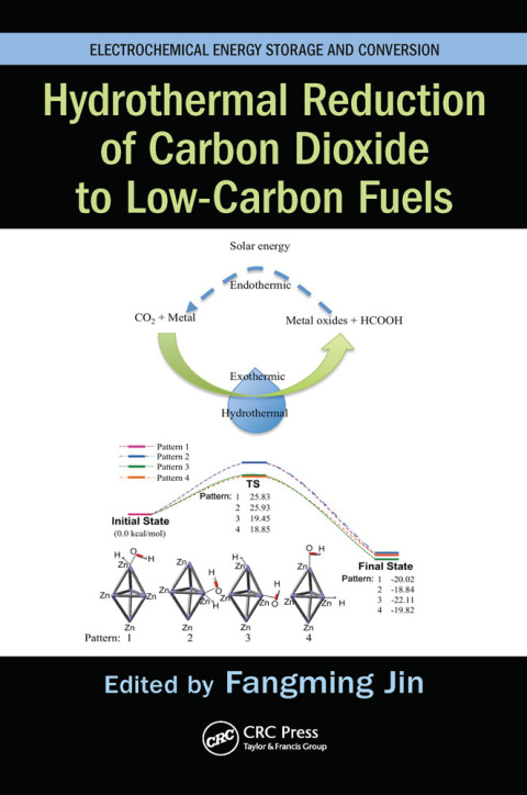 Cover image for book Hydrothermal Reduction of Carbon Dioxide to Low-Carbon Fuels