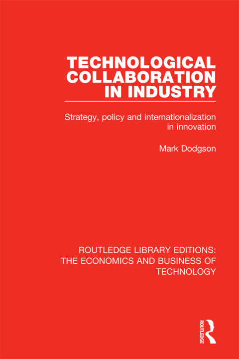 Cover image for book Technological Collaboration in Industry