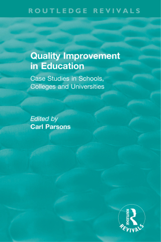Quality Improvement in Education