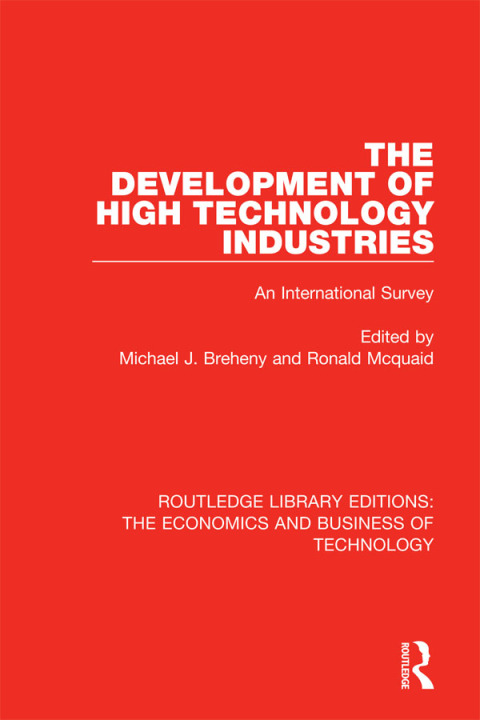 Cover image for book The Development of High Technology Industries