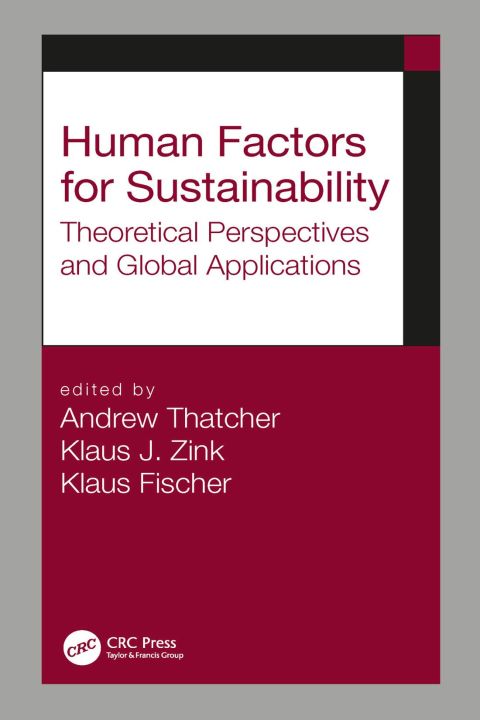 Cover image for book Human Factors for Sustainability