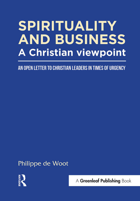 Cover image for book Spirituality and Business: A Christian Viewpoint