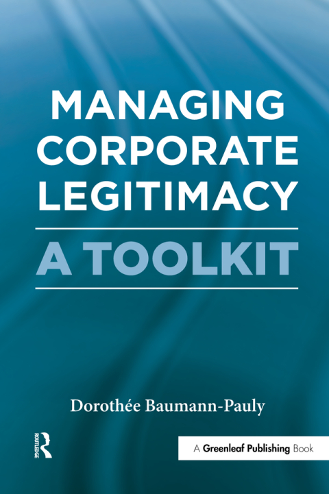 Cover image for book Managing Corporate Legitimacy