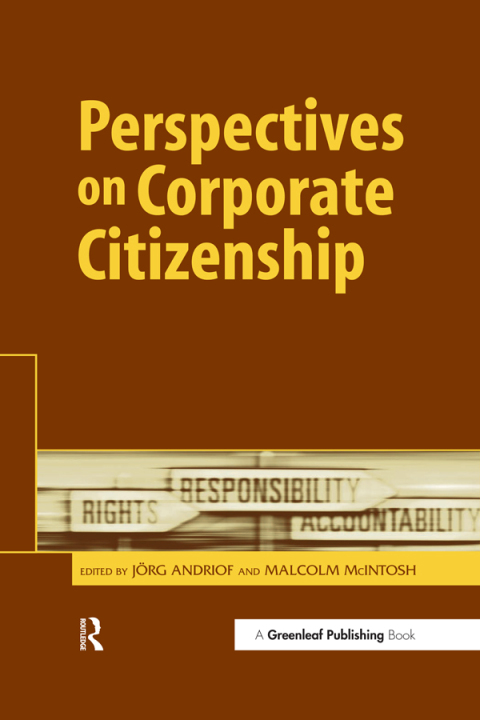 Cover image for book Perspectives on Corporate Citizenship