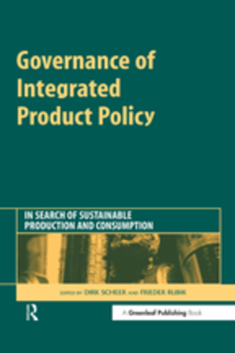 Cover image for book Governance of Integrated Product Policy