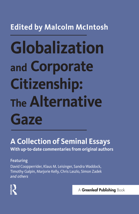Cover image for book Globalization and Corporate Citizenship: The Alternative Gaze
