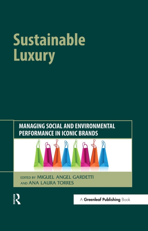 Cover image for book Sustainable Luxury