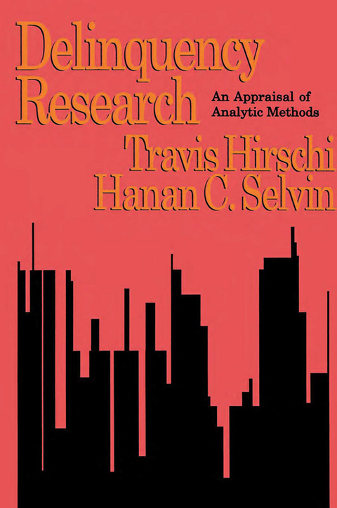 Cover image for book Delinquency Research