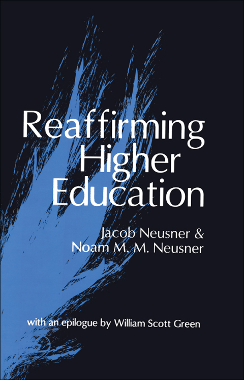 Cover image for book Reaffirming Higher Education