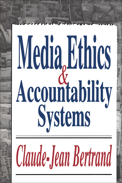 Cover image for book Media Ethics and Accountability Systems