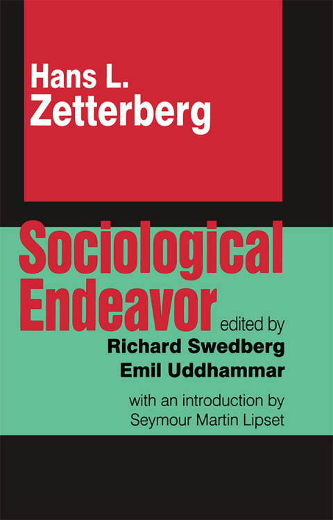 Cover image for book Sociological Endeavor