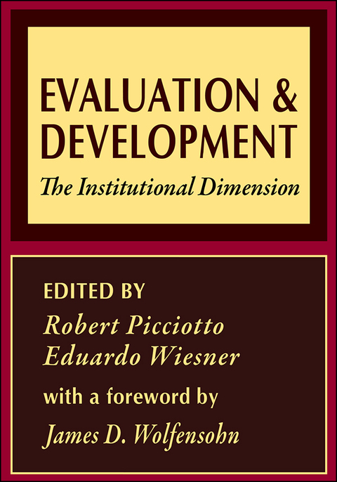Cover image for book Evaluation and Development