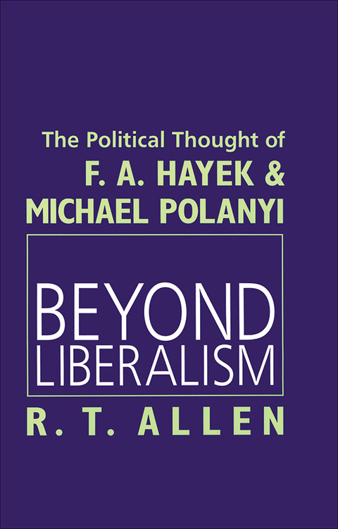 Cover image for book Beyond Liberalism