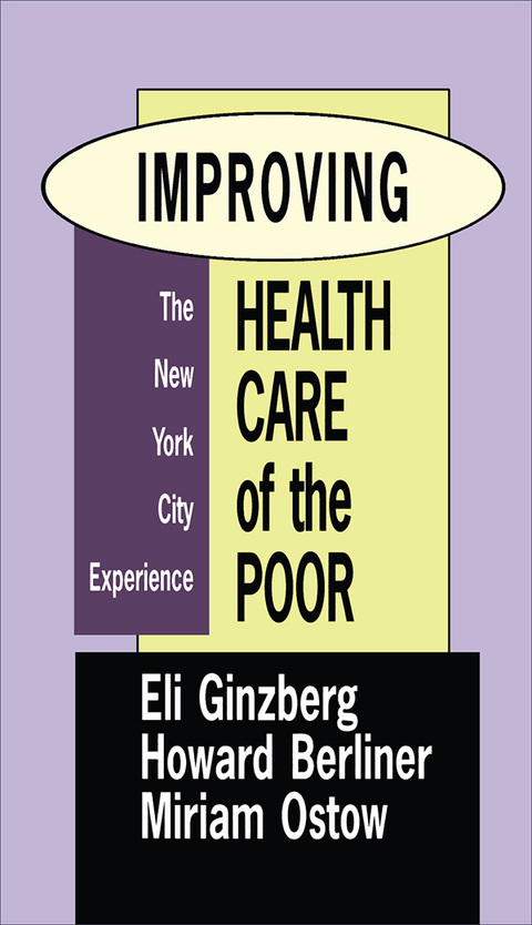 Cover image for book Improving Health Care of the Poor