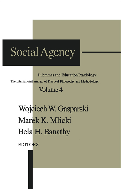 Cover image for book Social Agency