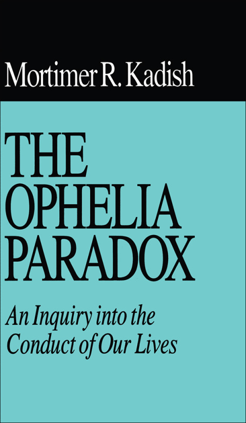 Cover image for book The Ophelia Paradox