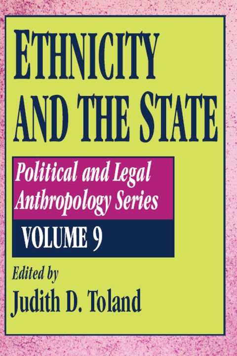 Cover image for book Ethnicity and the State