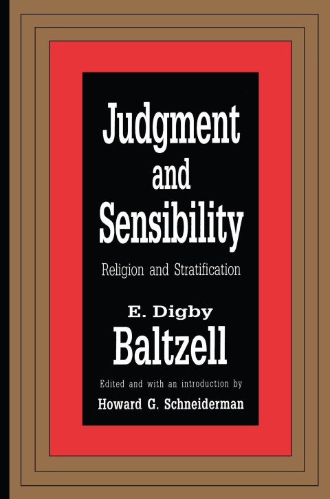 Cover image for book Judgment and Sensibility