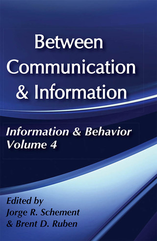 Between Communication and Information