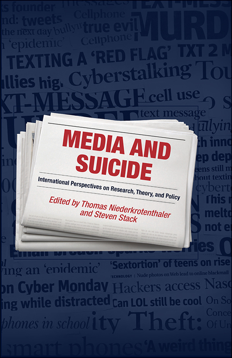 Cover image for book Media and Suicide