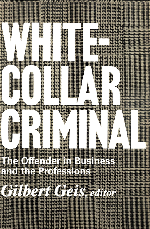 Cover image for book White-collar Criminal