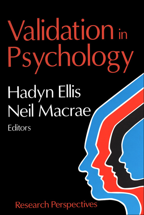 Cover image for book Validation in Psychology
