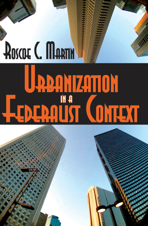 Cover image for book Urbanization in a Federalist Context