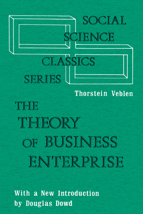 Cover image for book The Theory of Business Enterprise