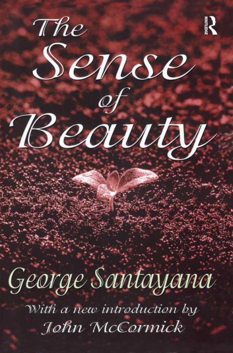 Cover image for book The Sense of Beauty