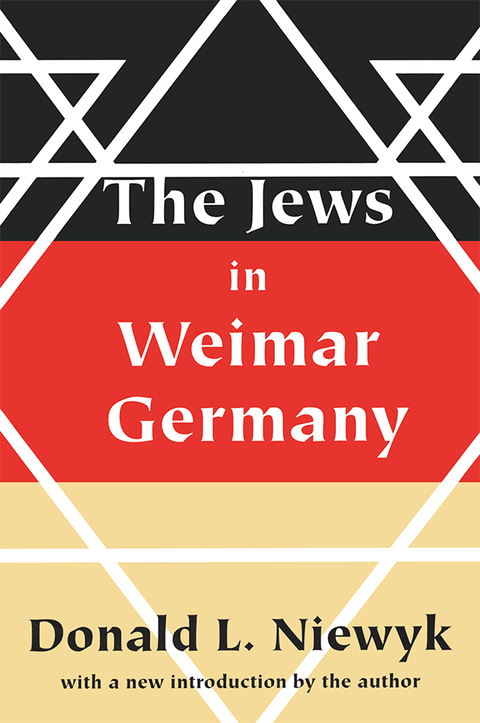 Cover image for book Jews in Weimar Germany