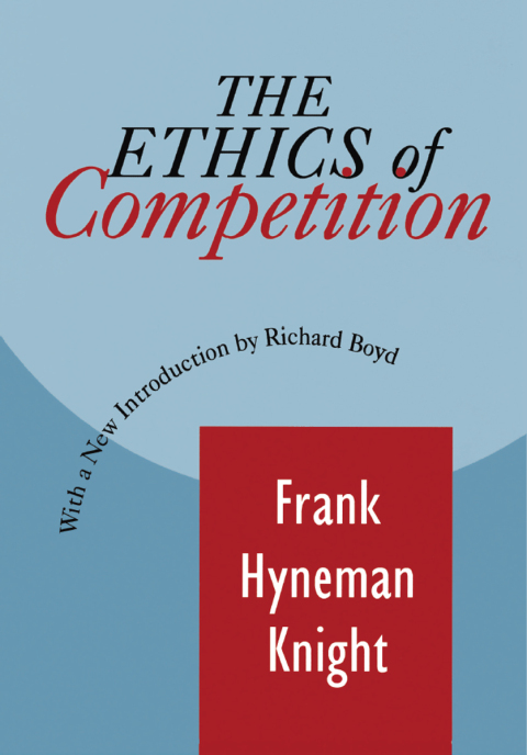 Cover image for book The Ethics of Competition