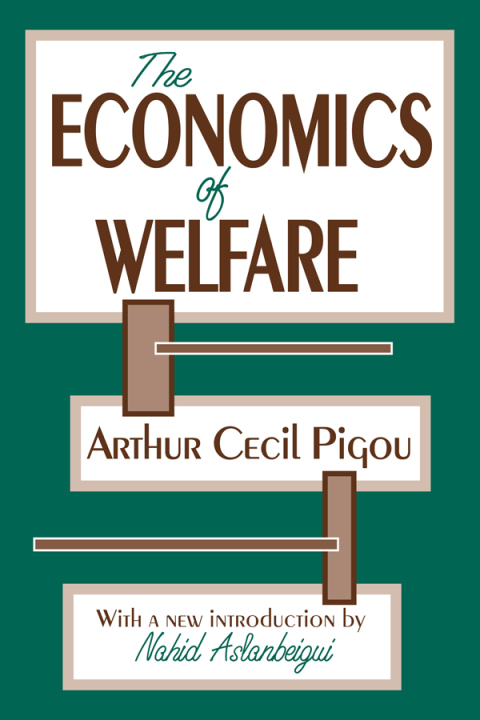 Cover image for book The Economics of Welfare
