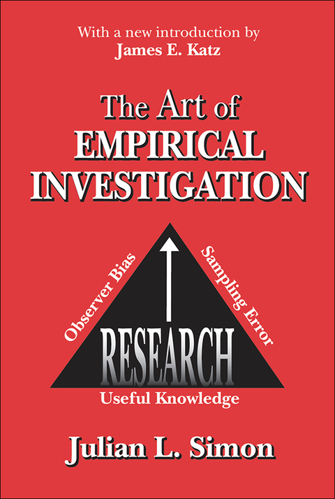 Cover image for book The Art of Empirical Investigation