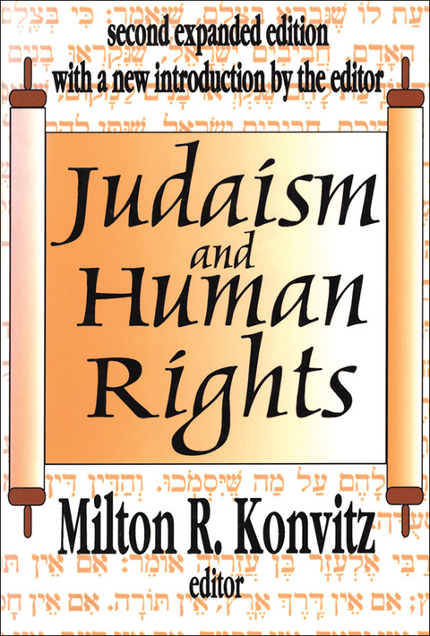 Cover image for book Judaism and Human Rights