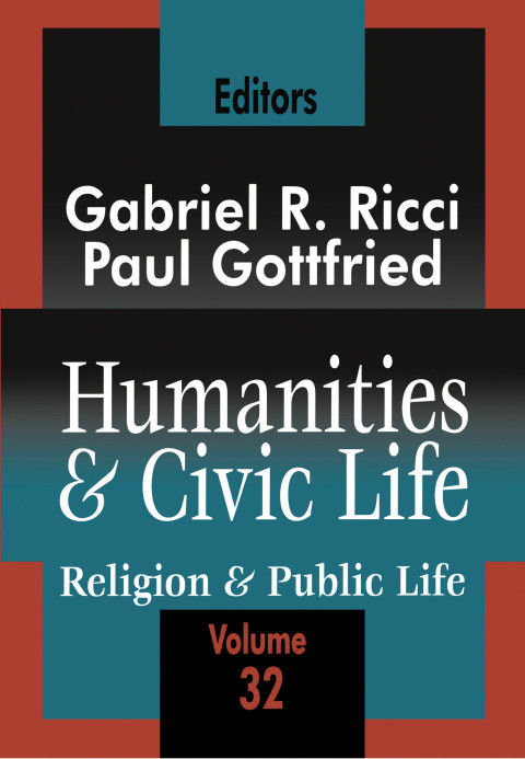 Cover image for book Humanities and Civic Life