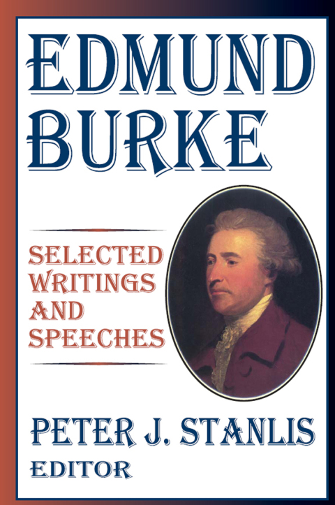 Cover image for book Edmund Burke