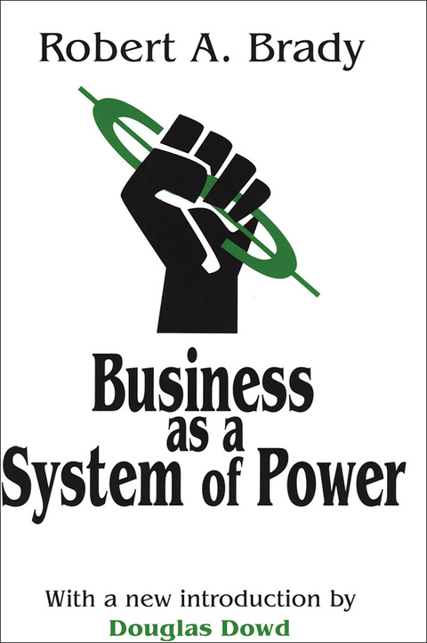 Cover image for book Business as a System of Power