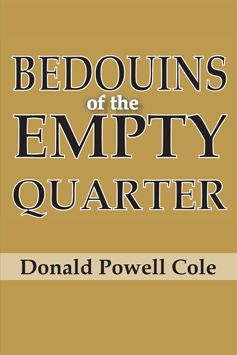 Cover image for book Bedouins of the Empty Quarter